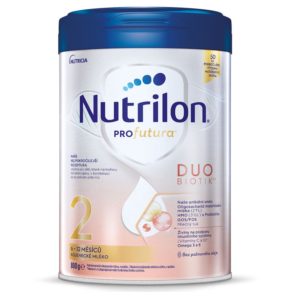 Сухая молочная смесь Nutrilon Profutura  2, 6-12 мес., 800 г, арт. 8718117612093