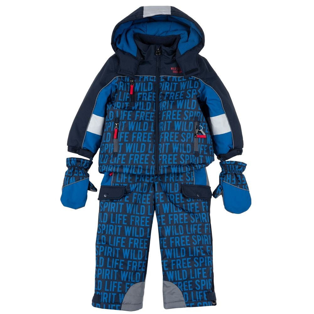Термокостюм Wild Life: куртка і напівкомбінезон, арт. 090.07455.085, колір Синий