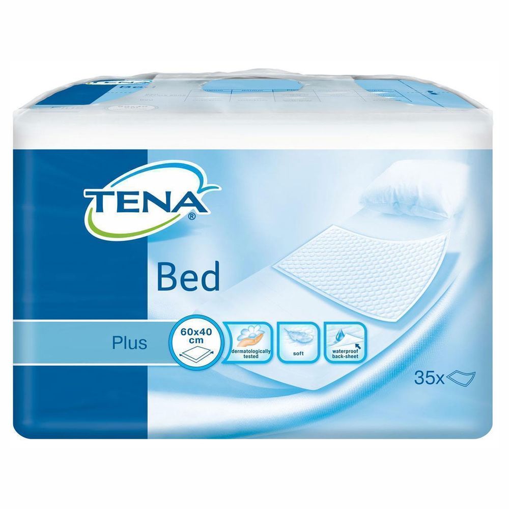Пелюшки одноразові Tena Bed Plus 40х60см, 35 шт., арт. 770122-02