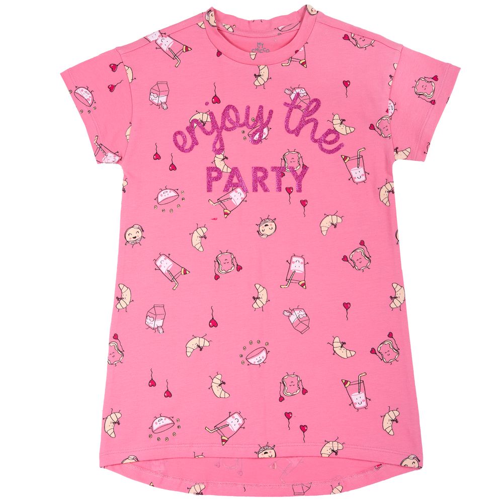 Рубашка ночная Party time, арт. 090.90142.016, цвет Розовый