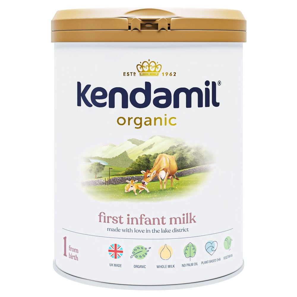 Органічна суха молочна суміш Kendamil Organic 1, 0-6 міс., 800 г, арт. 77000332