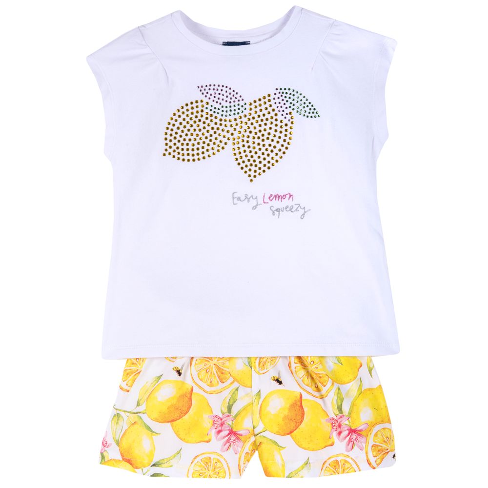 Костюм Fruit: футболка та шорти, арт. 090.73710.064, колір Белый