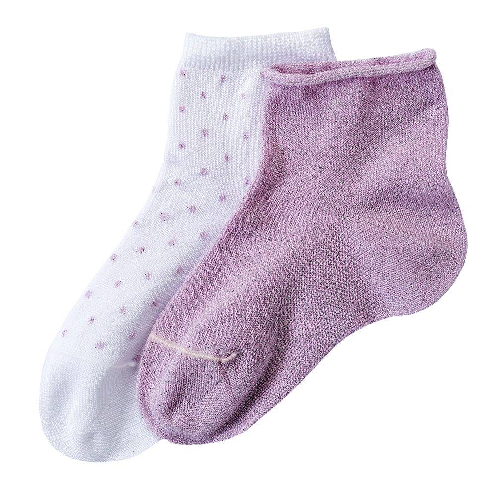 Шкарпетки (2 пари) Pink & Gray, арт. 090.13945, колір Сиреневый