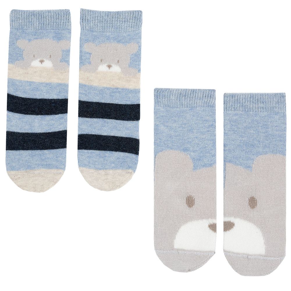 Шкарпетки (2 пари) Sweet friends, арт. 090.13959.021, колір Голубой