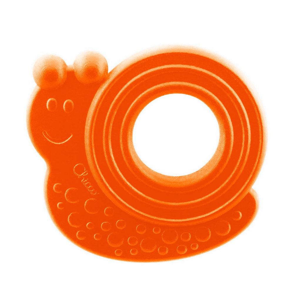 Прорезыватель для зубов Eco+ "Улитка", арт. 10490, цвет Оранжевый