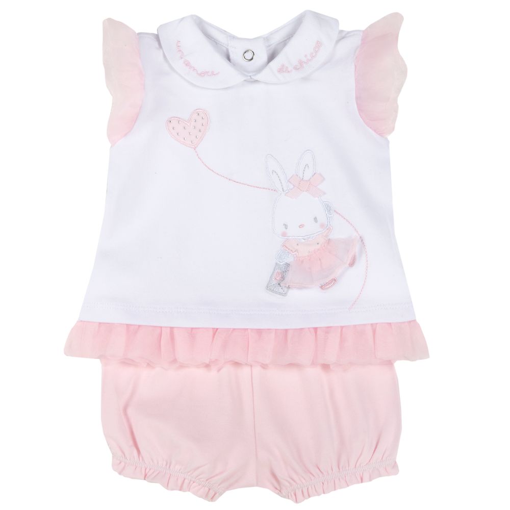 Костюм Rabbit cutie: футболка і шорти, арт. 090.76664.011, колір Розовый