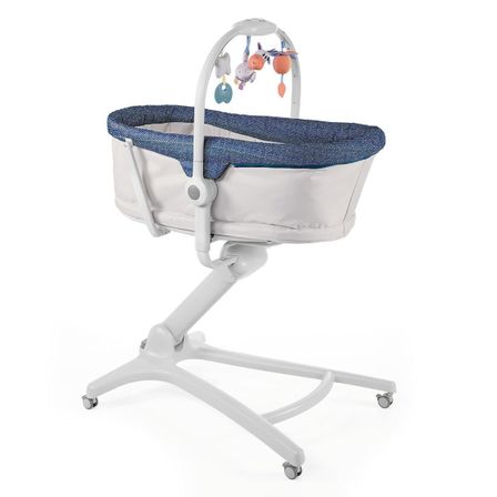 Кроватка-стульчик Baby Hug 4в1, арт. 79173, цвет Серый с синим