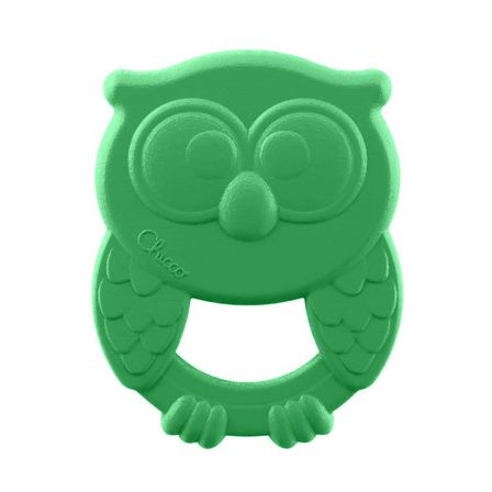 Прорізувач для зубів Eco+ "Сова", арт. 10489, колір Зеленый