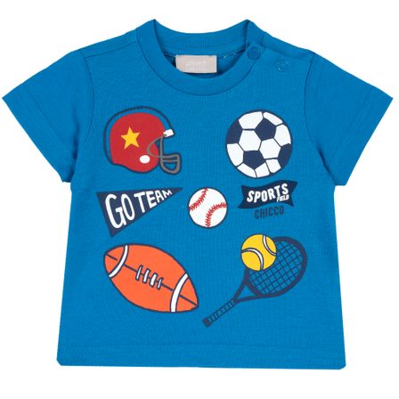 Футболка Go team, арт. 090.67103.025, цвет Голубой