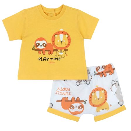 Костюм Play time: футболка та шорти, арт. 090.75865.049, колір Оранжевый