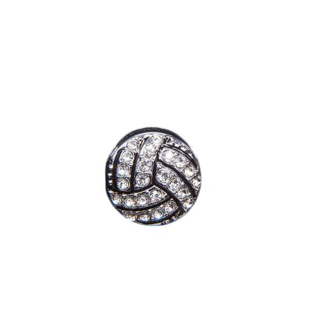 Емодзі Volleyball ball, арт. AC2271, колір Серебряный
