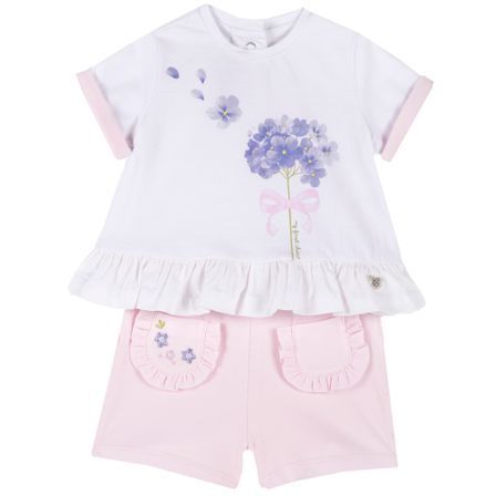 Костюм Lilac: футболка и шорты, арт. 090.76806.011, цвет Розовый