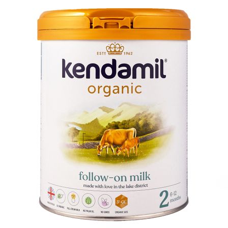 Органічна суха молочна суміш Kendamil Organic 2, 6-12 міс., 800 г, арт. 77000263