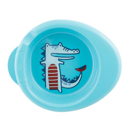 Термоустойчивая тарелка Warmy Plate, арт. 16000, цвет Голубой
