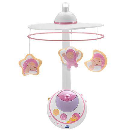 Іграшка на ліжко “Чарівні зірочки”, арт. 02429, колір Розовый