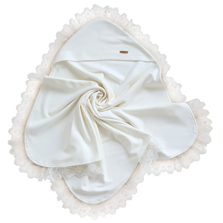 Плед на виписку та хрещення MagBaby Lace, арт. 110660, цвет Белый