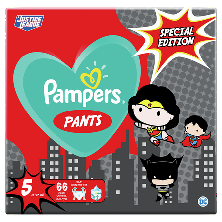 Підгузки-трусики Pampers Pants SPECIAL EDITION, розмір 5, 12-17 кг, 66 шт, арт. 8001841968292