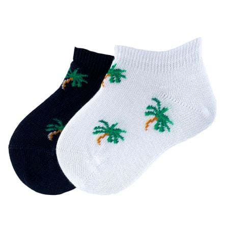 Шкарпетки (2 пари) Palm paradise , арт. 090.01568.088, колір Синий