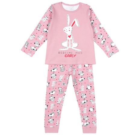 Пижама Cute Rabbit, арт. 090.31377.015, цвет Розовый