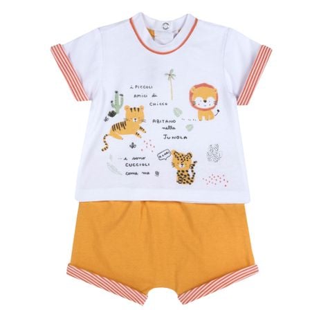 Костюм Jungle life: футболка и шорты, арт. 090.76855.042, цвет Оранжевый