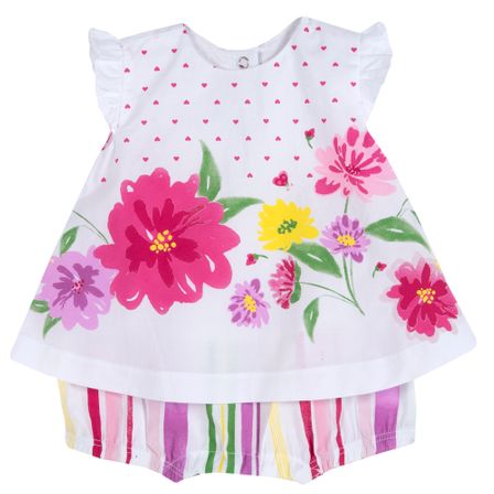 Платье-боди Flower delight, арт. 090.50876.018, цвет Розовый