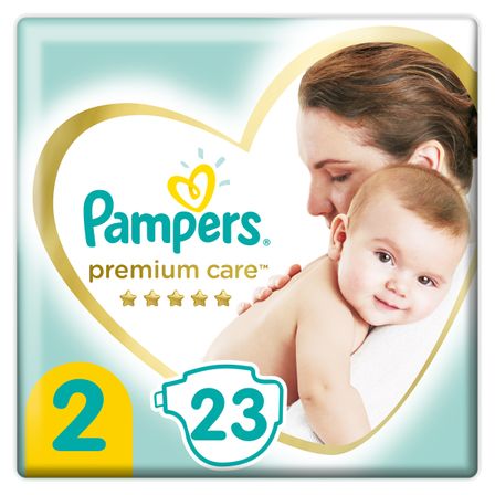 Підгузки Pampers Premium Care, розмір 2, 4-8 кг, 23 шт, арт. 8001841104652