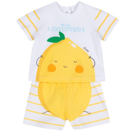 Костюм Lemon: футболка і шорти, арт. 090.76381.041, колір Желтый