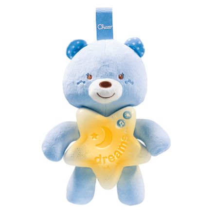 Игрушка музыкальная "Goodnight Bear", арт. 09156, цвет Голубой