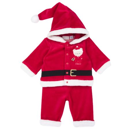 Костюм новорічний Santa: жакет та штани, арт. 090.00783.075, колір Красный