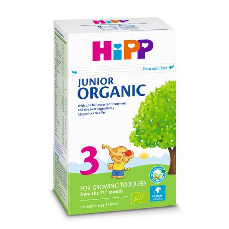 Органическая сухая молочная смесь HiPP Organic Junior 3, с 12 мес., 500 г, арт. 1031080