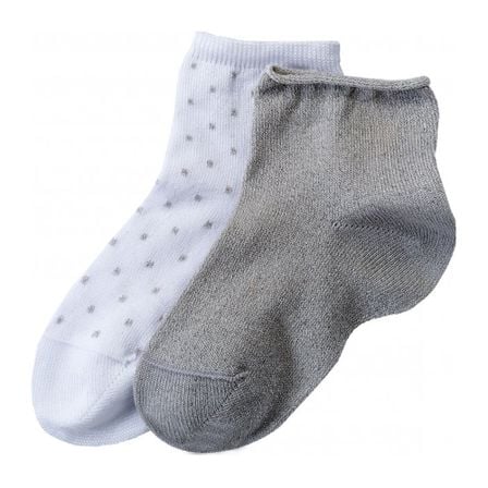 Шкарпетки (2 пари) Pink & Gray, арт. 090.13945, колір Серый
