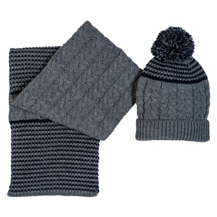 Комплект Cory: шапка та шарф, арт. 090.04957.098, колір Серый