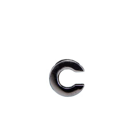 Металева літера C, арт. GMLT00913, колір Серебряный