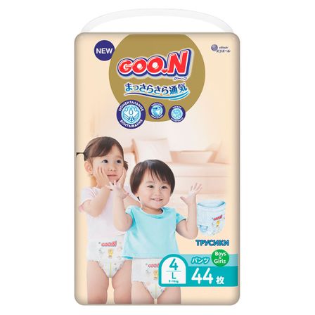 Підгузки-трусики Goo.N Premium Soft, розмір L, 9-14 кг, 44 шт., арт. 863228