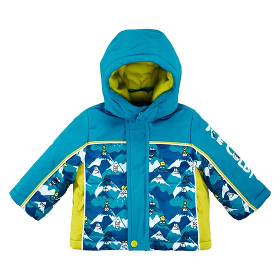 Термокуртка для мальчика "Brave boy", арт. 090.87238, цвет Голубой
