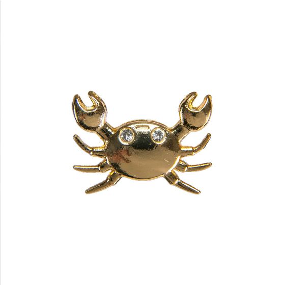 Эмодзи Crab gold, арт. AC2381, цвет Золотистый