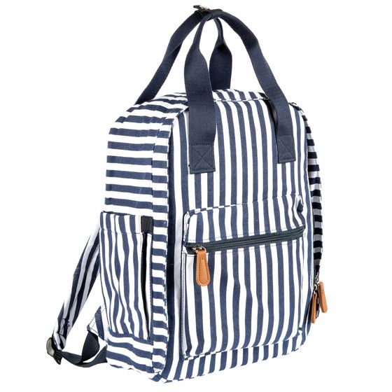 Сумка-рюкзак для мам Blue stripe, арт. 090.46314.080, цвет Синий с белым