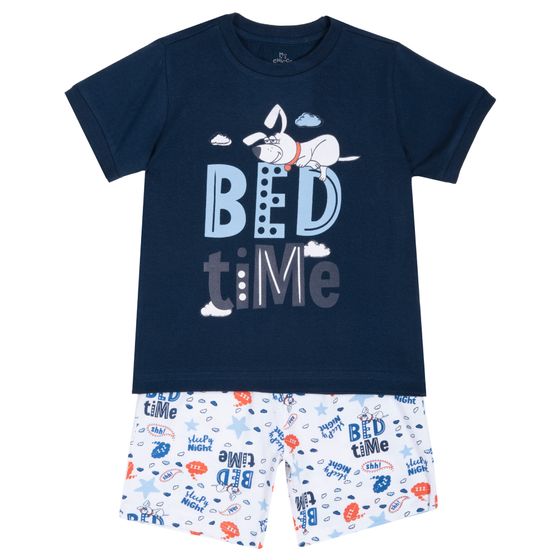 Пижама Bed time, арт. 090.35385.088, цвет Синий