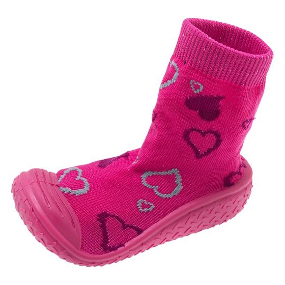 Капці-шкарпетки Morbidotti Hearts, арт. 011.64721.150, колір Розовый