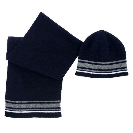 Комплект Arne: шапка и шарф, арт. 090.04764.088, цвет Синий