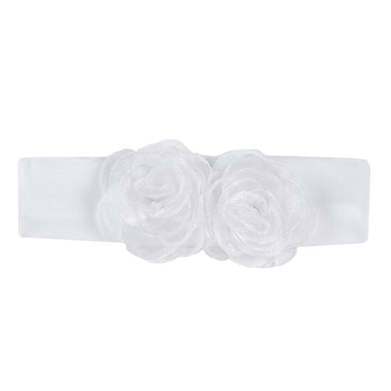 Повязка на голову White roses , арт. 090.04853.033, цвет Белый