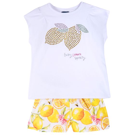 Костюм Fruit: футболка и шорты, арт. 090.73710.064, цвет Белый