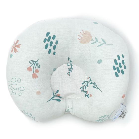 Ортопедична подушка Piccolino "Spring mood" для новорожденных, 20х23 см, арт. 111805.03, колір Пудровый