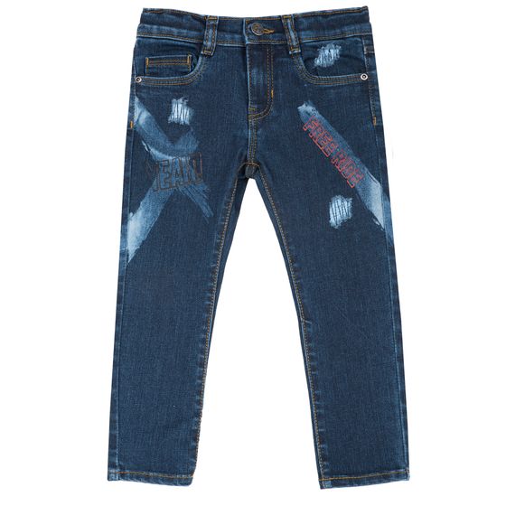 Брюки джинсовые Free ride, арт. 090.08101.088, цвет Синий