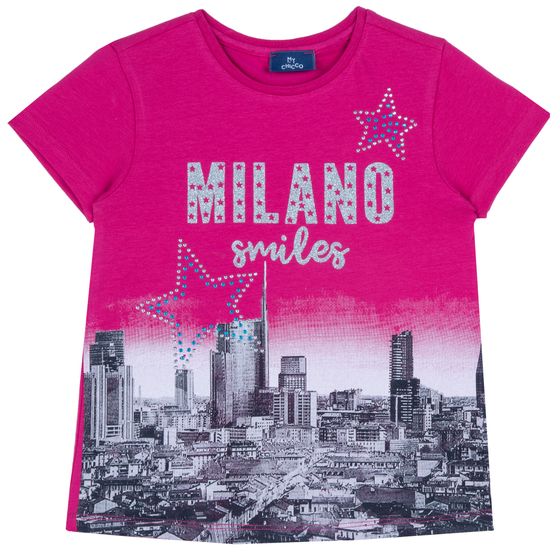 Футболка Milano, арт. 090.67579.018, цвет Малиновый