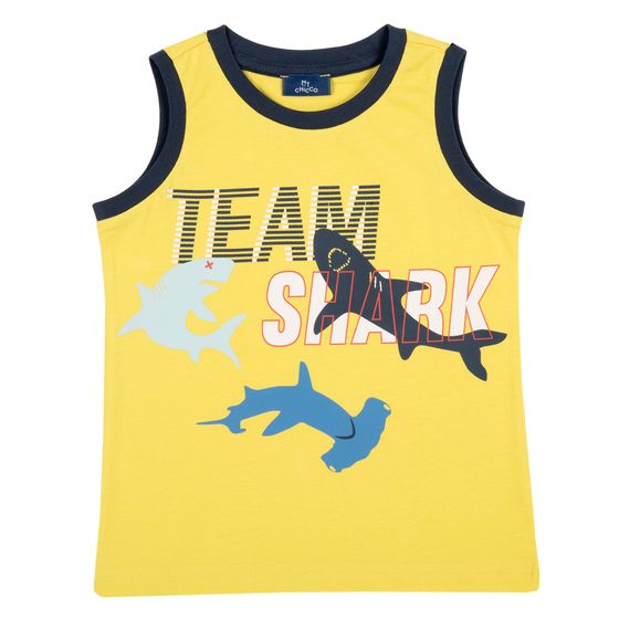 Майка Team shark, арт. 090.68172.041, цвет Желтый