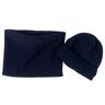 Комплект Daniel: шапка и шарф-снуд, арт. 090.04587.088, цвет Синий