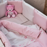 Комплект постельного белья Piccolino "Twinkling Pink Stars", 6 предметов, арт. k.6116, цвет Розовый (фото5)