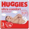 Подгузники Huggies Ultra Comfort, размер 3, 4-9 кг, 78 шт, арт. 5029053548760