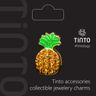Эмодзи Gold pineapple, арт. AC2309, цвет Золотистый (фото2)